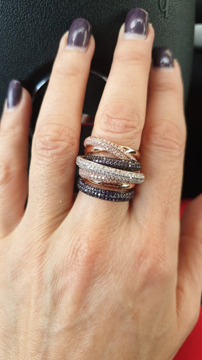 Elegant Gold Stacking Ring for Women