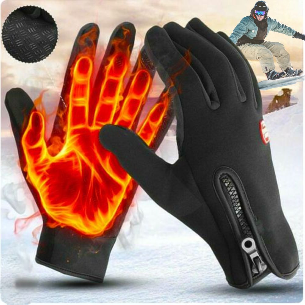 Warm Waterproof Skiing Gloves for Men and Women - Cofik