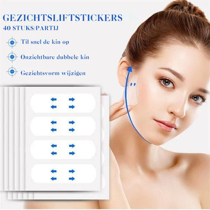 Clear Skin Lifting Face Tape