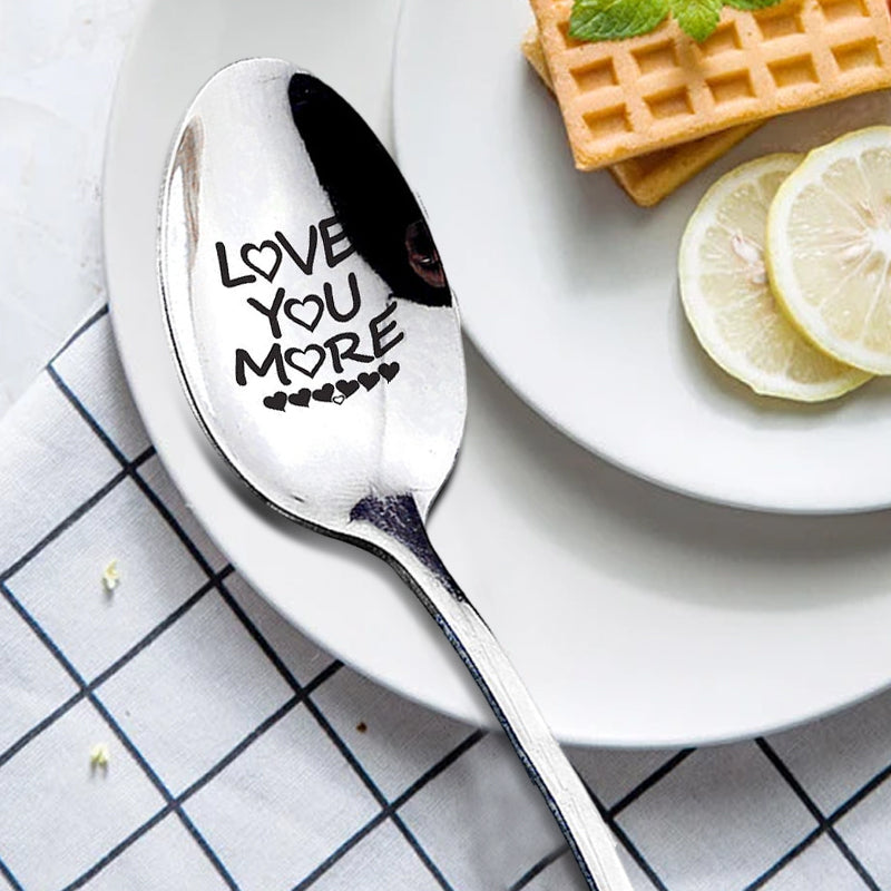 Personalized Romantic Message Spoon - Cofik