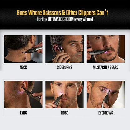 Slim Precision Grooming Trimmer for Beard and Eyebrows