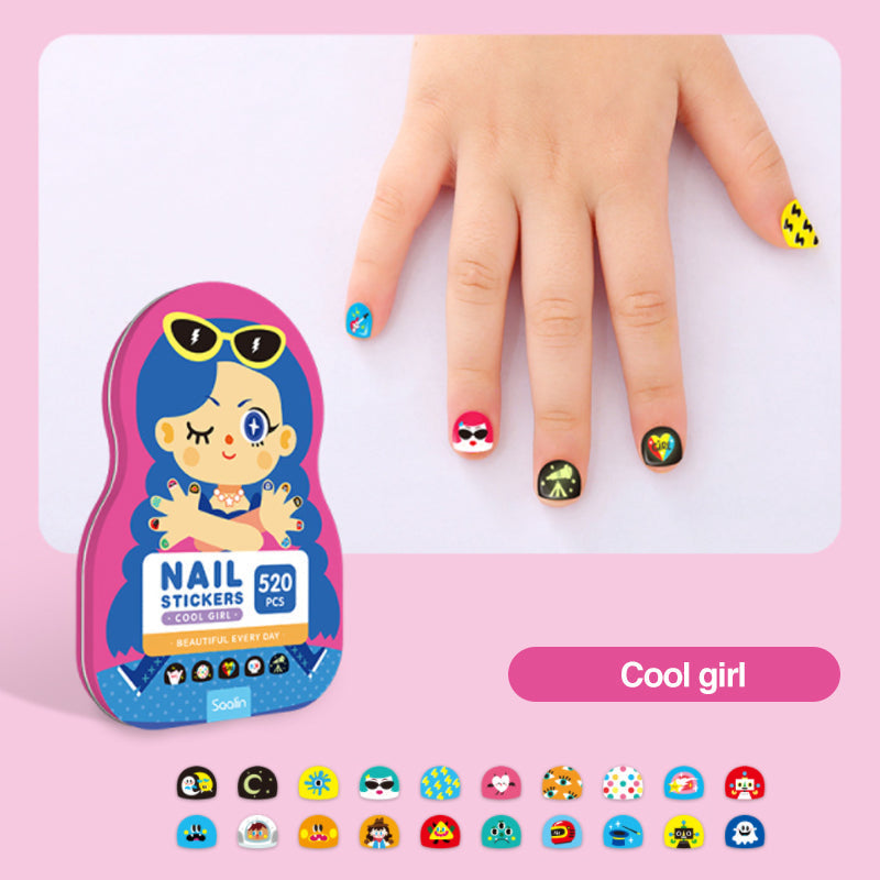 Fun Kids Nail Art Stickers Set