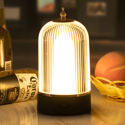 Soft Glass LED Bedside Table Lamp