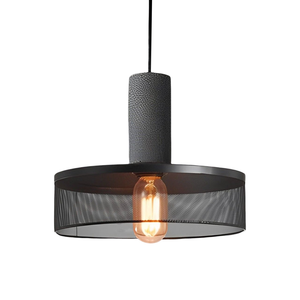 Modern Black Metal Pendant Chandelier Lighting Fixture