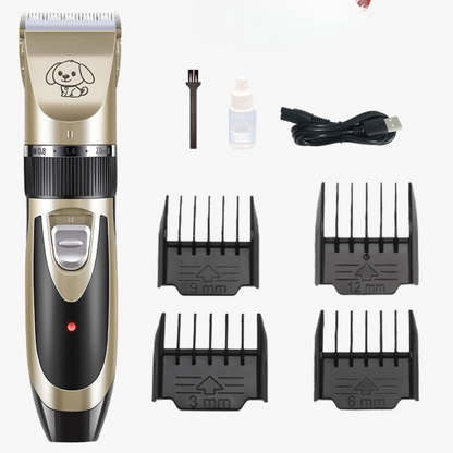 Quiet Pet Grooming Clipper Kit
