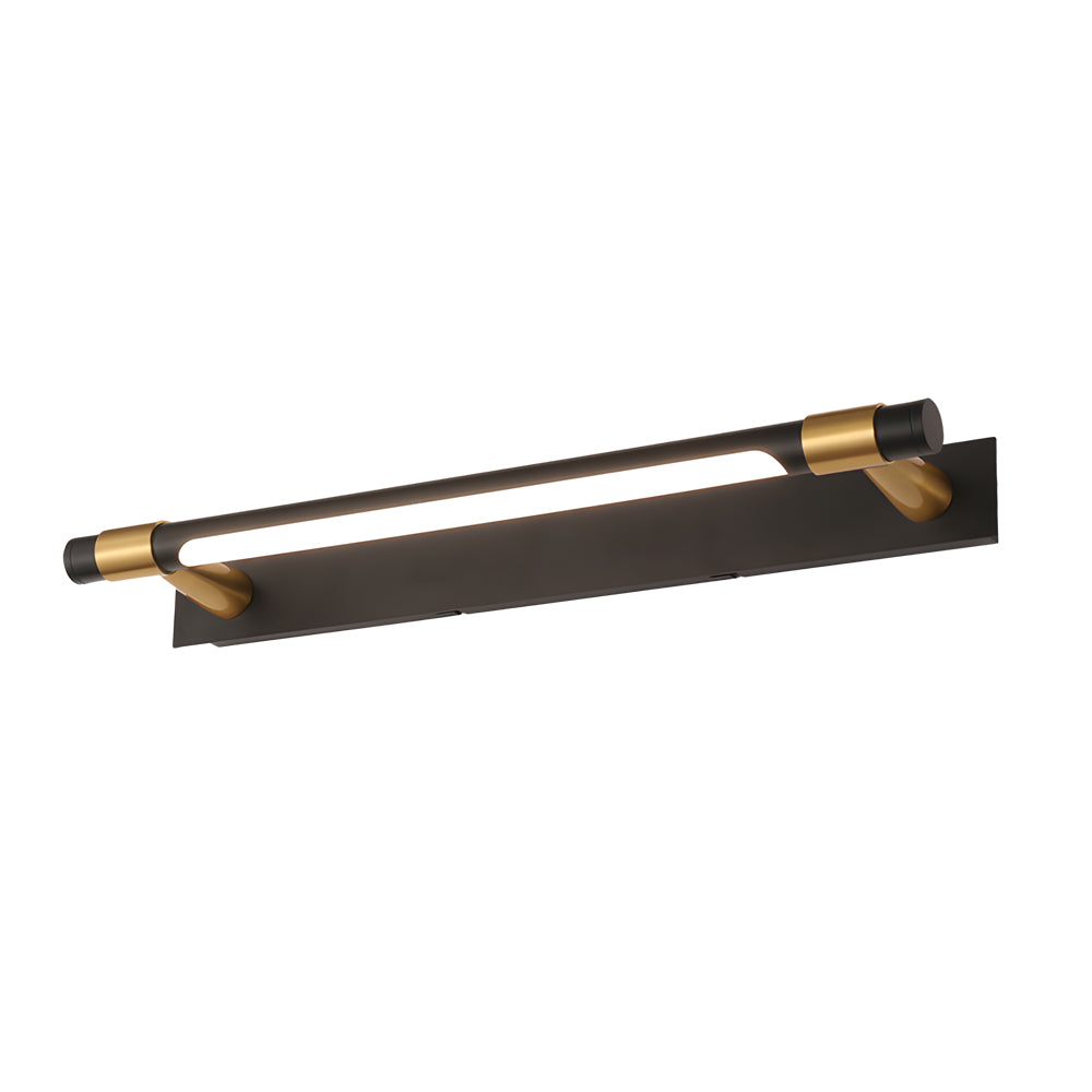 Wide Adjustable Bathroom Vanity Light Bar with Sleek Finish