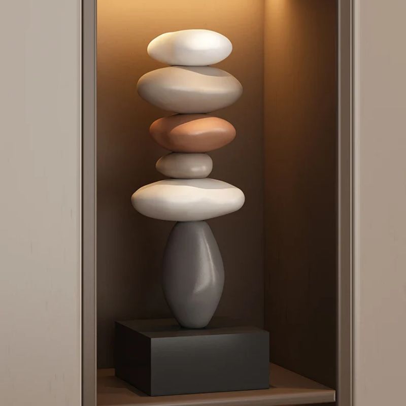 Serenity Sculpture - Calming Home Decor Accent - Cofik