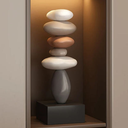 Serenity Sculpture - Calming Home Decor Accent - Cofik