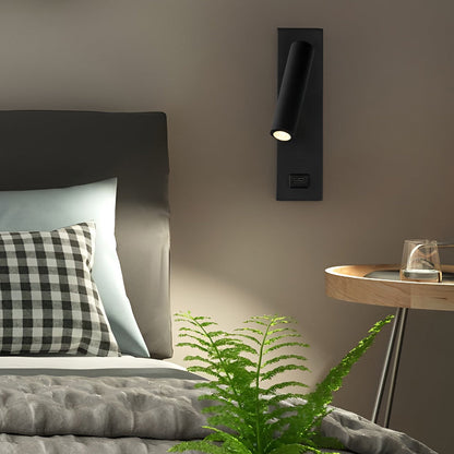 Premium Adjustable LED Wall Light with USB Charger - Cofik