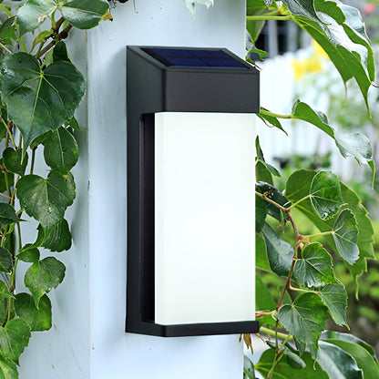 2 Pack Outdoor Solar Powered LED Wall Lights