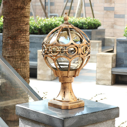 Decorative Globe Outdoor LED Garden Post Lights