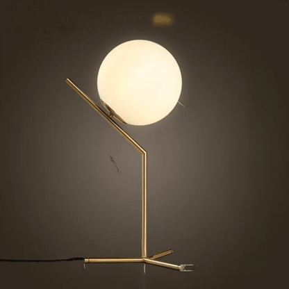 Stylish Glass Table Lamp with Soft Light