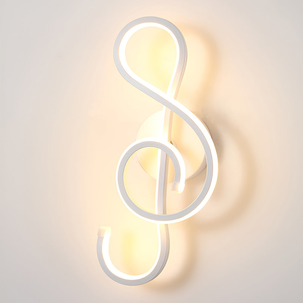 Contemporary Music Theme LED Wall Light