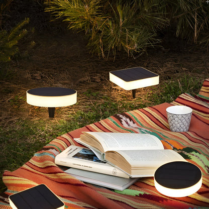 Solar Powered LED Garden Deck Lights