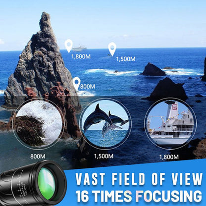 High Power Zoom Monocular Telescope