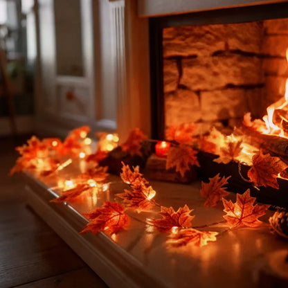 Floral String Table Lamp