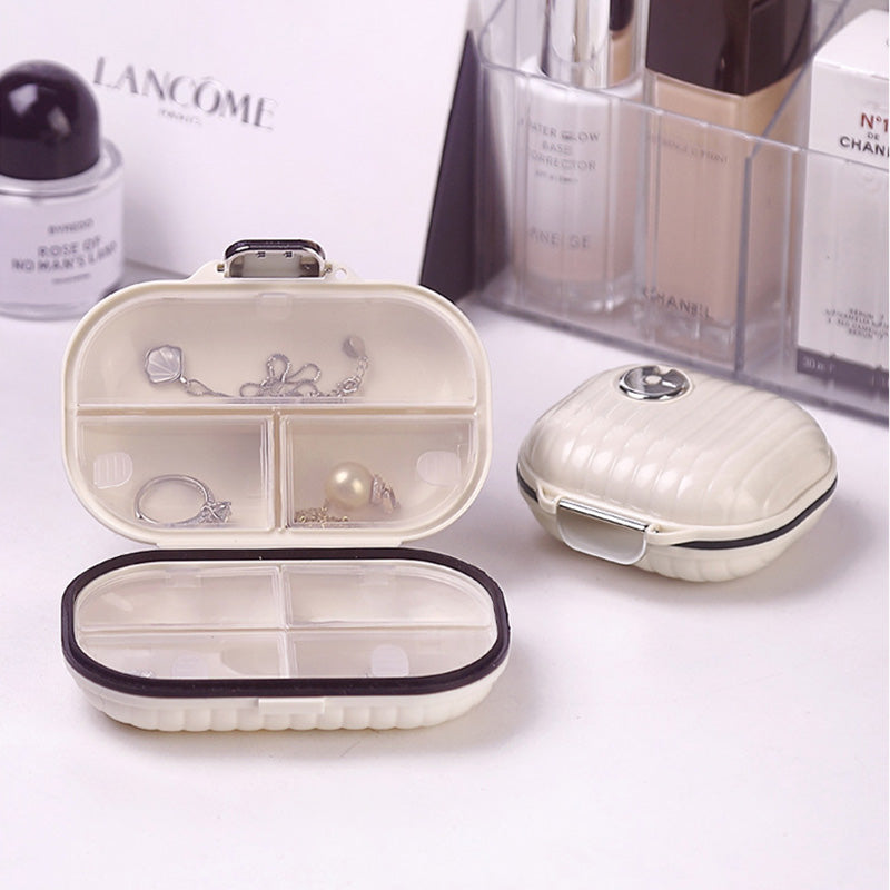 Travel Daily Pill Organizer Box