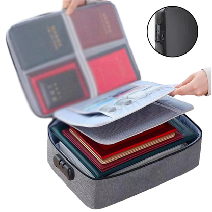 Waterproof Fireproof Document Storage Pouch - Cofik