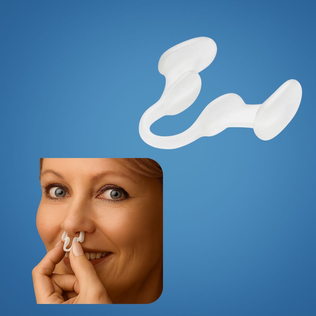 Anti Snore Nose Clip - Soft Silicone - Comfortable Fit