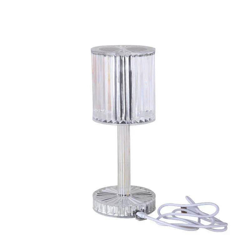 Bright Crystal Desk Lamp Modern Style