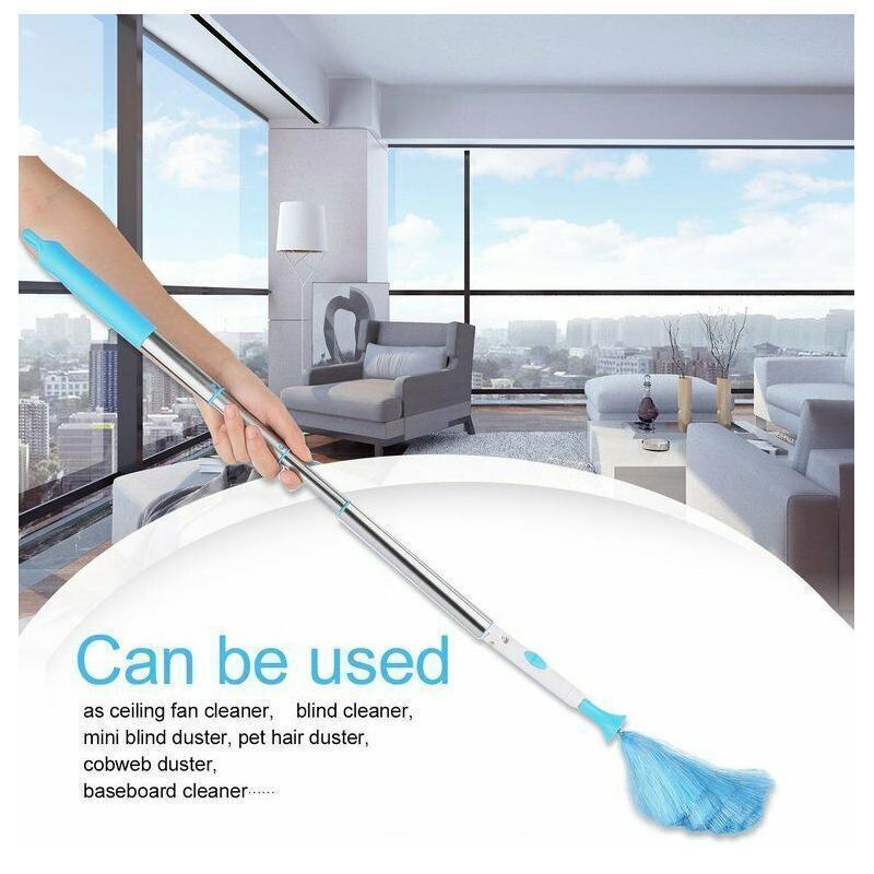 Powerful Extendable Duster with 2 Removable Heads