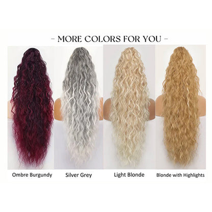 Ocean Wave Long Ponytail Wig