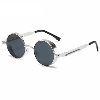Classic Round Sunglasses with UV Protection