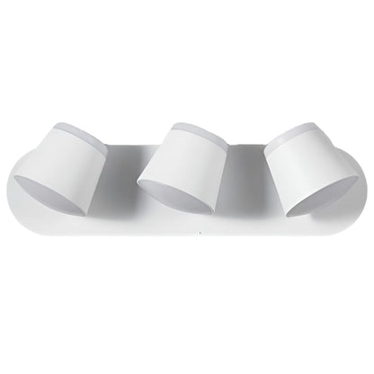 Compact Black Metal LED Wall Light Adjustable