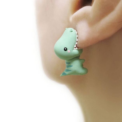 Adorable Animal Teeth Stud Earrings