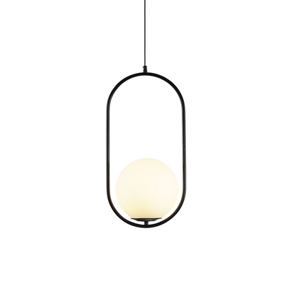 Sleek Brass Pendant Light Adjustable Ceiling Fixture - Cofik