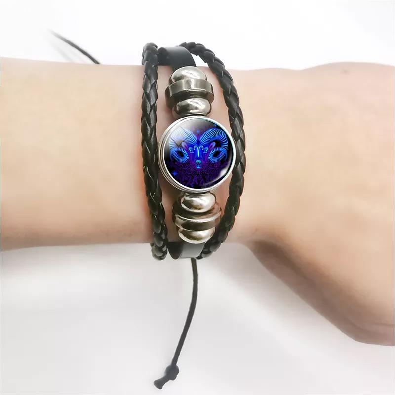 Astrology Zodiac Sign Charm Bracelet