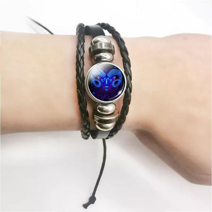 Astrology Zodiac Sign Charm Bracelet