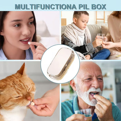 Compact Travel Pill Splitter