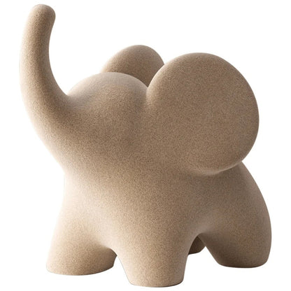 Colorful Elephant Decor Figurines - Cofik
