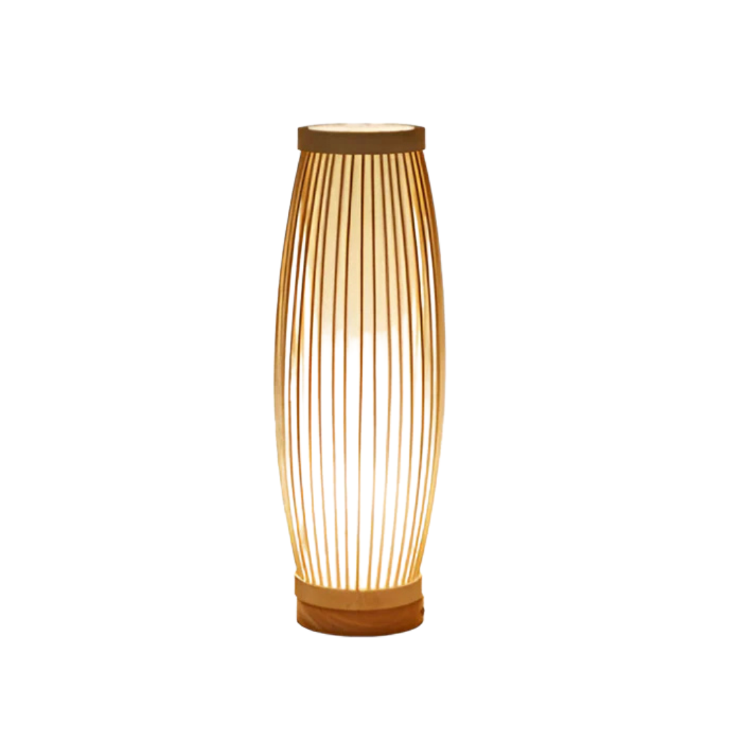 Natural Bamboo Desk Light Lamp