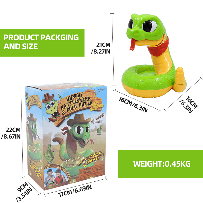 Spooky Realistic Snake Toy Figure