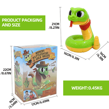 Spooky Realistic Snake Toy Figure