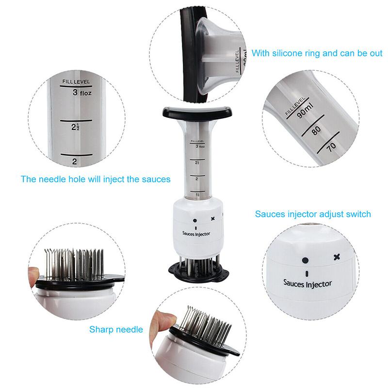 Easy Meat Marinade Injector Tool