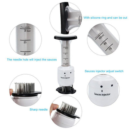 Easy Meat Marinade Injector Tool