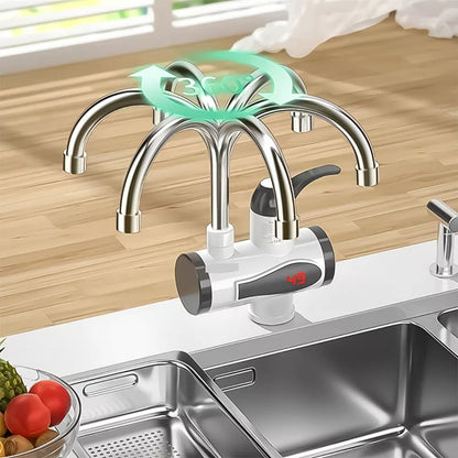 Fast Instant Hot Water Tap - Space Saving Energy Saver