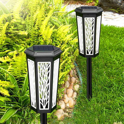 Outdoor Solar Powered Color Changing LED Garden Lamp