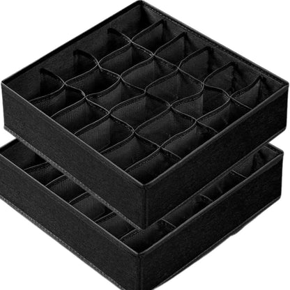 Collapsible Closet Underwear and Sock Storage Organizer