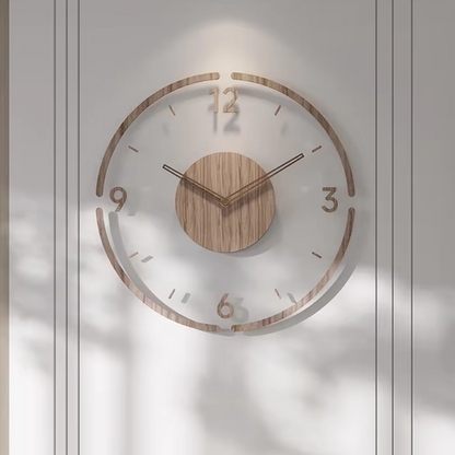 Simple Natural Wood Clock