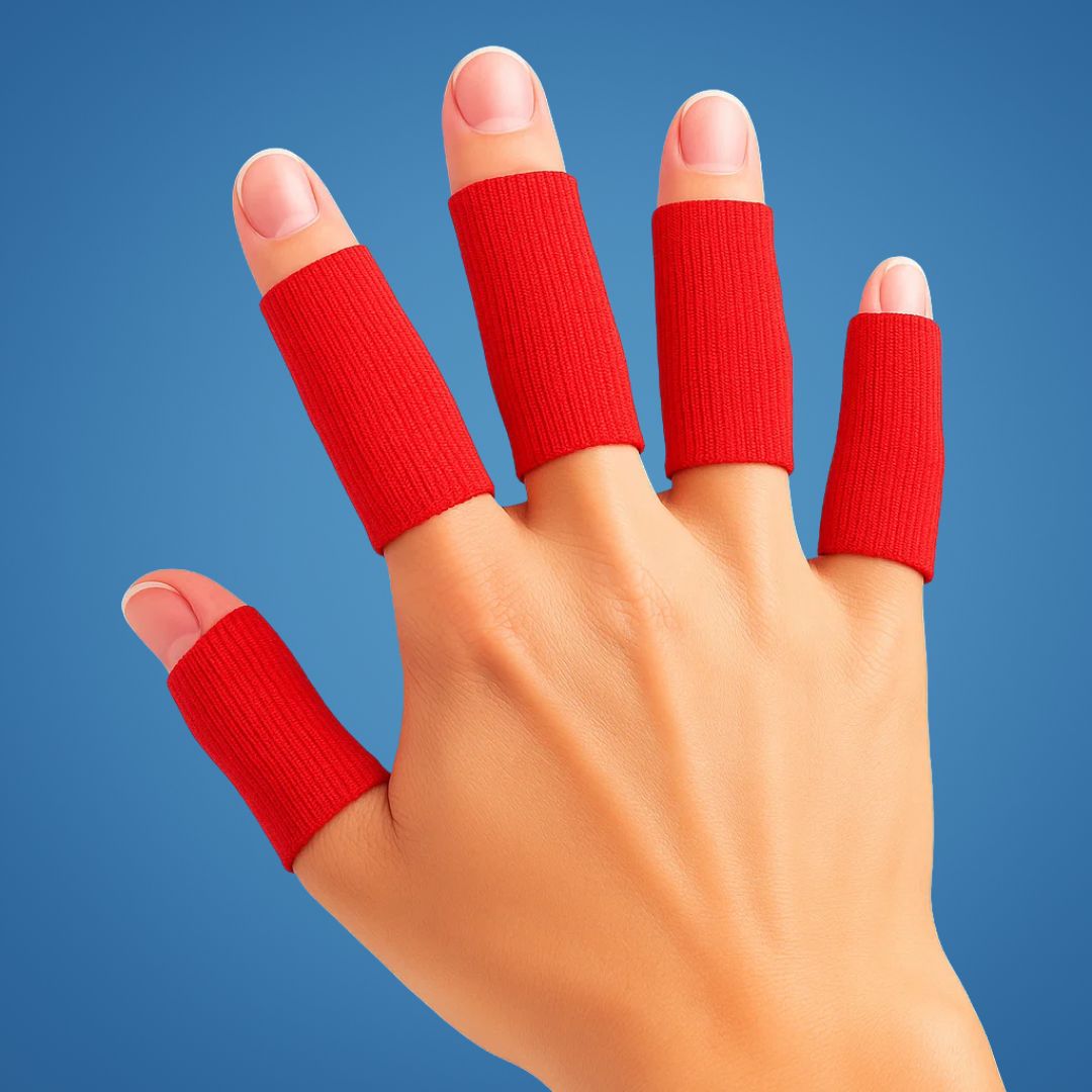 Soft Finger Protection Sleeves for Sports Injury Care