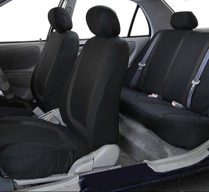 Premium 9pc Car Seat Cover Set - Universal Fit, Breathable