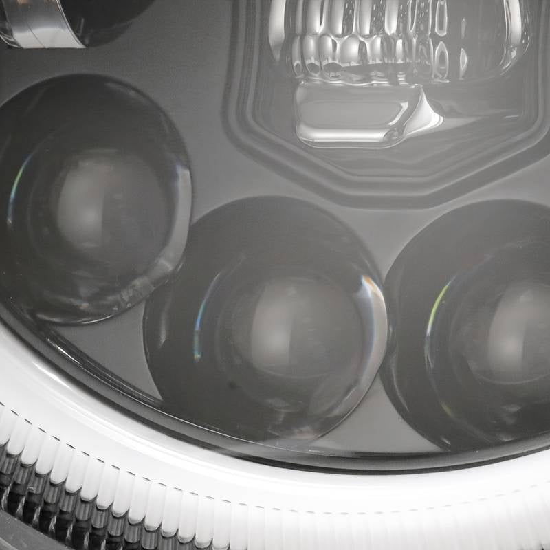 Tough 7 Inch LED Skull Headlamp