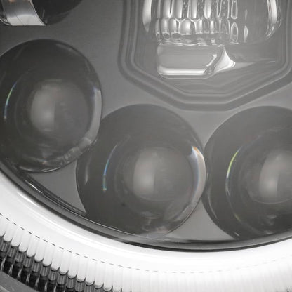 Tough 7 Inch LED Skull Headlamp