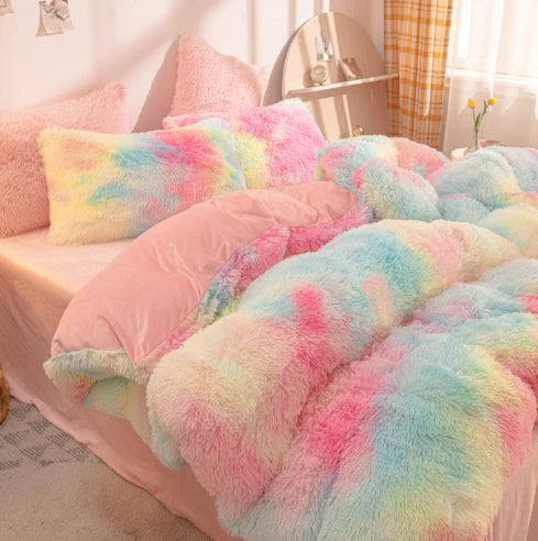 Soft Plush Winter Duvet Cover Set
