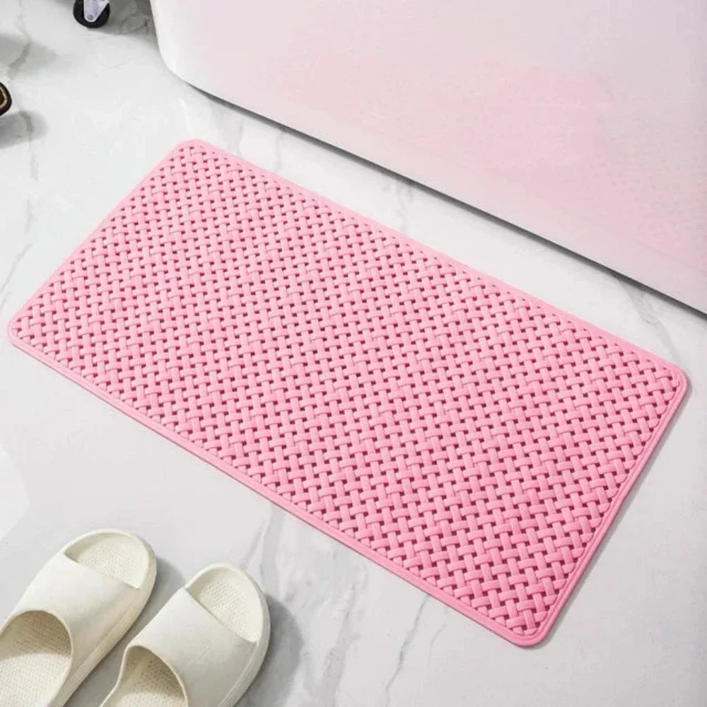 Grip Bathroom Mat with Suction Cups - Anti Slip Shower Mat