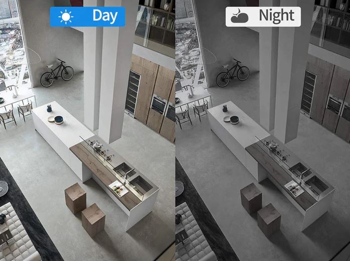 Cordless Home WiFi Surveillance Cameras – 2 Pack